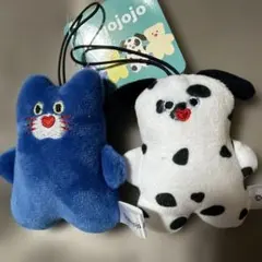 mojojojo にこっとストラップ　犬　猫