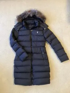 美品♩POLOラルフローレン　ファーつきダウンコートXS（日本S）