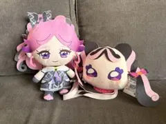 アイドルプリキュア　めろろん　キュアキッス　ぬいぐるみ　ポシェット