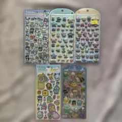 国内正規品 はぴだんぶい ボンドロ コットンパフィ ハッピーふぉん 5枚セット