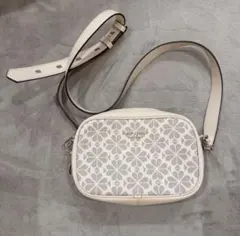 【kate spade】フラワー　ショルダーバッグ　バッグ保管袋付き