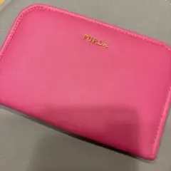 母子手帳ケース　パスポートケース　FURLA ピンクのサムネイル