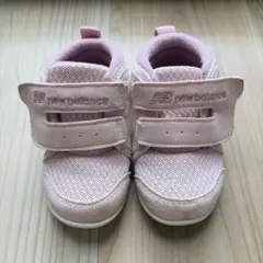 new balance ベビーシューズ 123 12.0cm ピンク