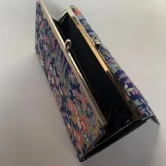 伝統工芸　加賀友禅 がま口　財布 長財布　桐箱入り