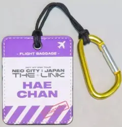 NCT127 THE LINK ツアーグッズ ラゲッジタグ ヘチャン 即日発送