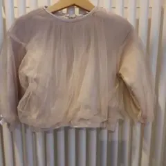 petitmain AJUGA. コラボ チュール トップス トレーナー 長袖