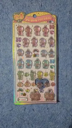 うるちゅる　POP　SEAL モンチッチ