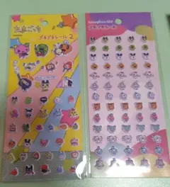 2点　たまごっち　プチプチシール