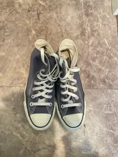 3月末削除　コンバース　ハイカット　ネイビー　スニーカー