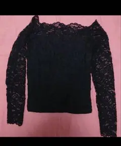 H＆M レース長袖トップス