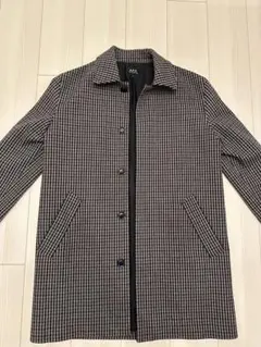 A.P.C チェック柄 チェスターコート