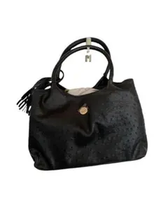 値下げ！黒 合成皮革 ハンドバッグ 財布セット