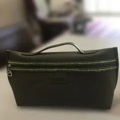 Longchamp ポーチ カーキ スパンコールのサムネイル
