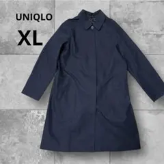 UNIQLO ネイビー トレンチコート XL