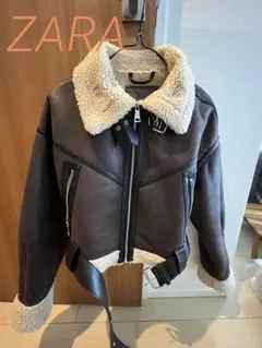 完売品 ZARA ダブルフェイスショートジャケット
