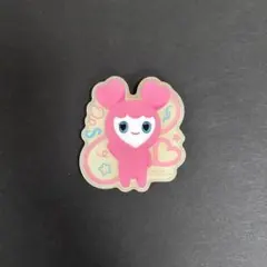 TWICE 渋谷ポップアップ オフラインくじ ラブリー アクリルステッカー モモ