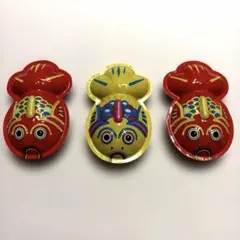 【昭和レトロ】金魚のブリキ製 玩具 3個セット