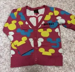 baby doll ミッキーマウス　カーディガン　90