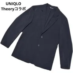 UNIQLO Theory ブラック 黒 感動ジャケット 春夏 通勤 コラボ　軽