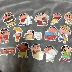 クレヨンしんちゃん ステッカー 15枚セット