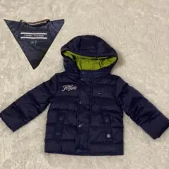 子供用80 Tommy Hilfiger トミーヒルガー　フード付きコート