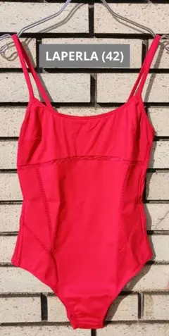 [LAPERLA]ワンピース　水着　シンプル　ラグジュアリー　rouge　未使用のサムネイル