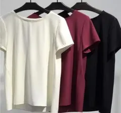 Theory　ブラウス　SILK TEE SHALLOW GGT ウォッシャブルのサムネイル
