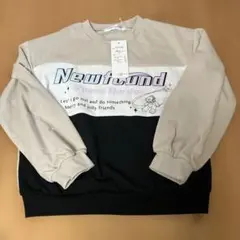 140 長袖 トレーナー スウェット 新品 キッズ