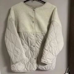 ボア キルティングジャケット