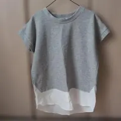 レイヤードトップス Tシャツ