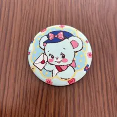 SWIMMER 缶バッジ ベア 手紙 레트로 郵便局
