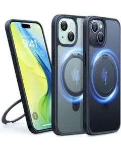 TORRAS iPhone14 iPhone13 ケース MagSafeブラック