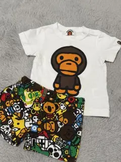 A BATHING APE エイプ BAPE マイロ Tシャツ パンツ ベビーのサムネイル
