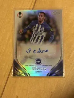 ジョアン・ペドロ 直筆サインカード Topps Chrome チェルシー