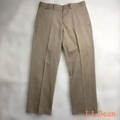 L.L.Bean スラックス　ベージュ　ウエスト32のサムネイル