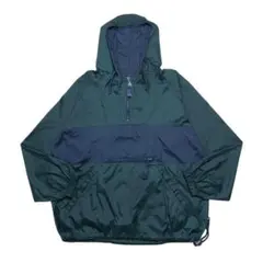 古着 90s オールドギャップ ナイロンアノラックパーカー 緑 激レア 入手困難