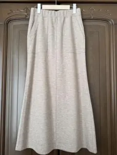【美品】SLOBE IENAスリット入り ロングタイトスカート 38