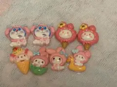 サンリオ マイメロディ デコパーツ 8個セット
