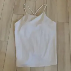 クレープジャージーブラキャミソール M