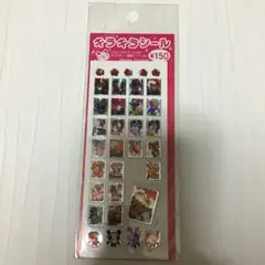 キラキラシール　動物　花札　パンダ　うさぎ　くま　ひよこ　平成レトロ　平成女児