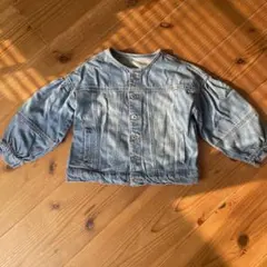 デニムジャケット パフスリーブ 120