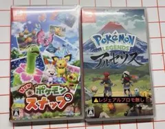 Switchソフト ポケモンスナップ レジェンドアルセウス
