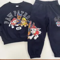 GAP PAW PATROL セットアップ 3歳 100cm スウェット 裏起毛のサムネイル