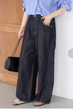 FRAMeWORK バレルフォルムデニムパンツ　36サイズのサムネイル