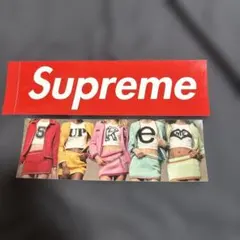 Supreme ステッカー 2枚セット