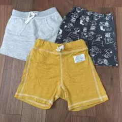 baby GAP プティマイン　スヌーピー　ベビーパンツ 3点セットハーフパンツ