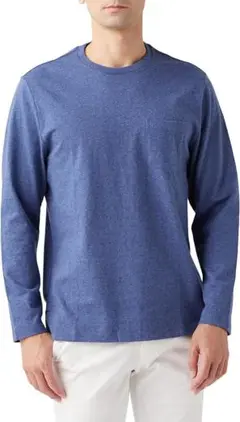 [Amazon Essentials] 長袖Tシャツ レギュラーフィットメンズ