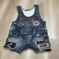 ヒステリックミニ　ライクアデニム　ロンパース80センチ