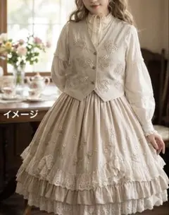 axes femme チェックレースフリルビスチェ スカート セット売り - メルカリ