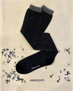 UNDERCOVER リフレクターハイソックス(MENS) blackベースのサムネイル